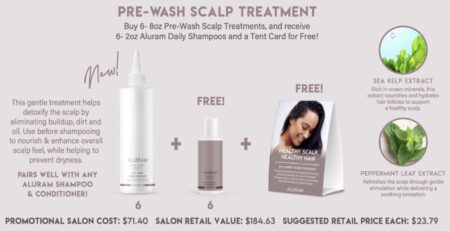 Aluram Pre-Wash Scalp Treatment Deal