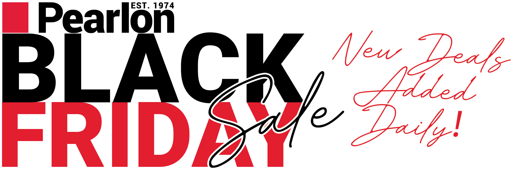 Pearlon Black Friday Sale